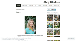 Desktop Screenshot of akleckler.com